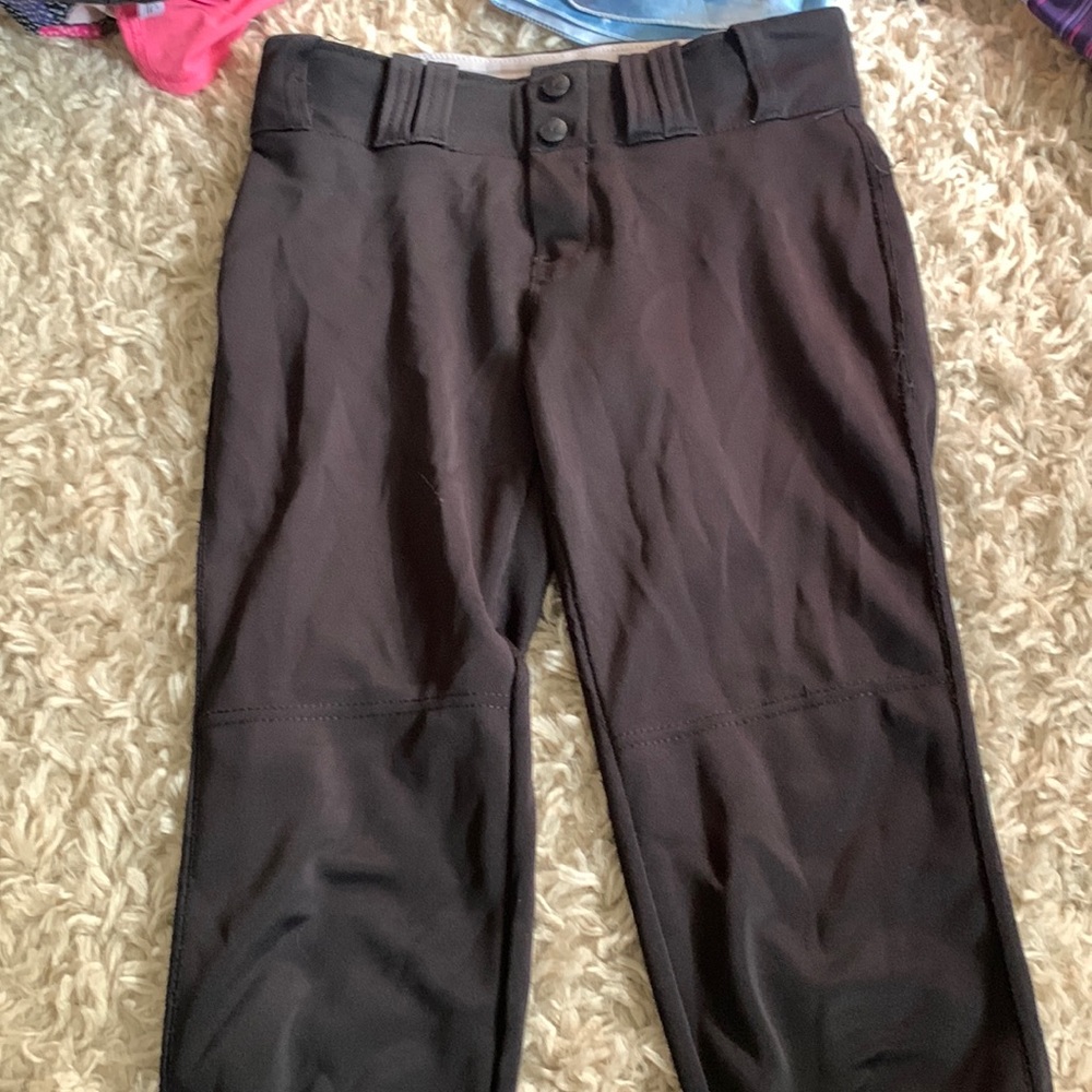 Girls Champro black softball pants